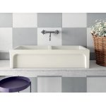 Galassia FRAME Zlew ceramiczny dwukomorowy 91x46 cm Biały 5121