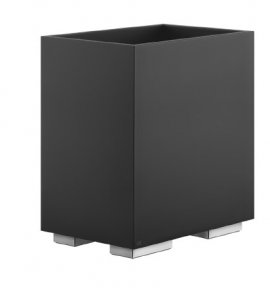 Gessi Rettangolo Kosz na śmieci (czarny) chrom 20991.031