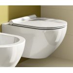 Catalano Sfera Miska WC wisząca Newflush 54,5x35 cm z deską wolnoopadającą slim biała 1VSF54R00