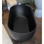 Galatea Design Arrezo Grande Wanna wolnostojąca 170x80 czarny mat NOWA TECHNOLOGIA GWARG170.KMM.BL