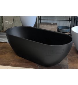 Galatea Design Arrezo Grande Wanna wolnostojąca 170x80 czarny mat NOWA TECHNOLOGIA GWARG170.KMM.BL