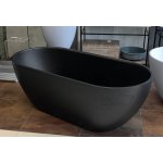 Galatea Design Arrezo Grande Wanna wolnostojąca 170x80 czarny mat NOWA TECHNOLOGIA GWARG170.KMM.BL