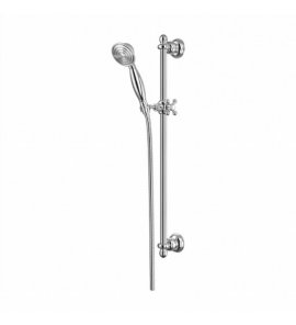 Omnires Art Deco Zestaw prysznicowy na drążku Chrom ARTDECO-SCR