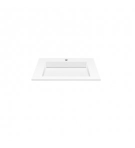 Cristalstone Linea Ideal Umywalka 70x45x2 biała U700-MCOLC/CR