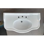    Sbordoni Palladio Umywalka ścienna/meblowa 100x55,5x26 3-otw. biały 7100/3 W MAGAZYNIE !!!