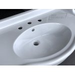    Sbordoni Palladio Umywalka ścienna/meblowa 100x55,5x26 3-otw. biały 7100/3 W MAGAZYNIE !!!