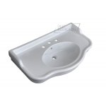    Sbordoni Palladio Umywalka ścienna/meblowa 100x55,5x26 3-otw. biały 7100/3 W MAGAZYNIE !!!