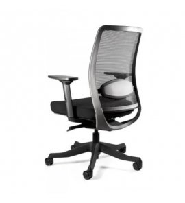 Unique Anggun Fotel biurowy ergonomiczny Czarny 1198-B