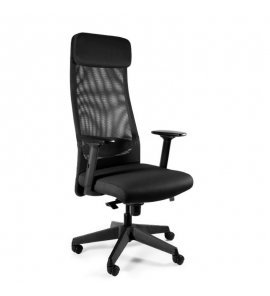Unique Ares Mesh Fotel biurowy Czarny S-569