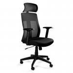 Unique Explore Fotel biurowy ergonomiczny Czarny W-175C