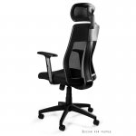 Unique Explore Fotel biurowy ergonomiczny Czarny W-175C
