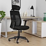 Unique Explore Fotel biurowy ergonomiczny Czarny W-175C