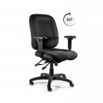 Unique Lider Fotel biurowy Czarny 868-A