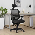 Unique Saga Plus Fotel biurowy ergonomiczny Czarny 1219-B