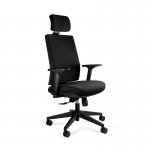 Unique Shell Fotel biurowy ergonomiczny Czarny KB02-1H