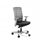 Unique Spinelly M Fotel biurowy czarny/szary 998W