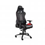 Unique Dynamiq V3 Fotel gamingowy eko-skóra Czarny-Czerwony Y-2666