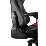 Unique Dynamiq V3 Fotel gamingowy eko-skóra Czarny-Czerwony Y-2666