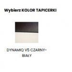 Unique Dynamiq V5 Fotel gamingowy eko-skóra Czarny-Czerwony Y-2689