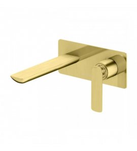 KOHLMAN Experience Brushed Gold Bateria umywalkowa podtynkowa Złoty szczotkowany/Gold Brushed QW185EGDB