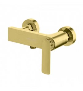KOHLMAN Experience Brushed Gold Bateria natryskowa ścienna Złoty szczotkowany/Gold Brushed QW120EGDB