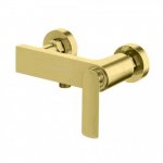 KOHLMAN Experience Brushed Gold Bateria natryskowa ścienna Złoty szczotkowany/Gold Brushed QW120EGDB