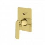 KOHLMAN Experience Brushed Gold Bateria wannowa podtynkowa Złoty szczotkowany/Gold Brushed QW210EGDB