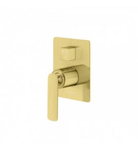 KOHLMAN Experience Brushed Gold Bateria podtynkowa z trzema wyjściami Złoty szczotkowany/Gold Brushed QW211EGDB