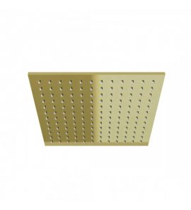 KOHLMAN Experience Brushed Gold Deszczownica 30x30 cm Złoty szczotkowany/Gold Brushed Q30EGDB