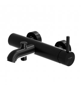 STEINBERG SERIA 100 Bateria wannowo-prysznicowa z mieszaczem 1/2” Czarny 100.1100.S / 1001100S