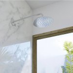 STEINBERG SERIA 100 Deszczownica Ø 250 mm Brushed Nickel 100.1686.BN / 1001686BN