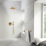 STEINBERG SERIA 100 Deszczownica Ø 300 mm Rose Gold 100.1688.RG / 1001688RG