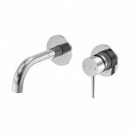 STEINBERG SERIA 100 Bateria umywalkowa jednouchwytowa podtynkowa element zewnętrzny Chrom 100.1804.3 / 10018043