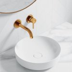 STEINBERG SERIA 100 Bateria umywalkowa jednouchwytowa podtynkowa element zewnętrzny Rose Gold 100.1814.3.RG / 10018143RG