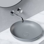 STEINBERG SERIA 100 Bateria umywalkowa jednouchwytowa podtynkowa element zewnętrzny Chrom 100.1824.3 / 10018243