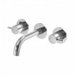 STEINBERG SERIA 100 Bateria umywalkowa 3-otworowa podtynkowa Chrom 100.1902 / 1001902