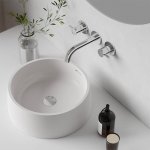 STEINBERG SERIA 100 Bateria umywalkowa 3-otworowa podtynkowa Chrom 100.1916 / 1001916