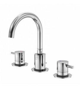 STEINBERG SERIA 100 Bateria umywalkowa 3-otworowa nablatowa Chrom 100.2000 / 1002000