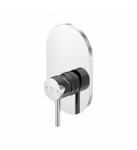 STEINBERG SERIA 100 Bateria wannowo-natryskowa podtynkowa element zewnętrzny Chrom 100.2243.3 / 10022433