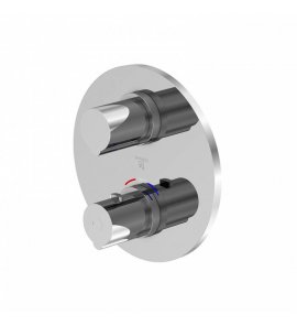 STEINBERG SERIA 100 Bateria prysznicowa termostatyczna podtynkowa element zewnętrzny Chrom 100.4123.1 / 10041231