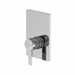 STEINBERG SERIA 120 Bateria wannowo-natryskowa podtynkowa element zewnętrzny Chrom 120.2243.3 / 12022433