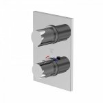 STEINBERG SERIA 120 Bateria prysznicowa termostatyczna element zewnętrzny Chrom 120.4102.1 / 12041021