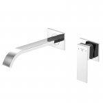 STEINBERG SERIA 135 Bateria umywalkowa jednouchwytowa podtynkowa element zewnętrzny Chrom 135.1814.3 / 13518143