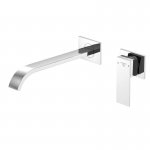 STEINBERG SERIA 135 Bateria umywalkowa jednouchwytowa podtynkowa element zewnętrzny Chrom 135.1824.3 / 13518243