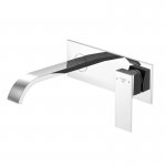 STEINBERG SERIA 135 Bateria umywalkowa jednouchwytowa podtynkowa element zewnętrzny Chrom 135.1854.3 / 13518543