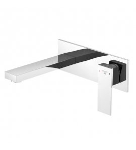 STEINBERG SERIA 160 Bateria umywalkowa jednouchwytowa podtynkowa element zewnętrzny Chrom 160.1854.3 / 16018543