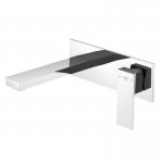 STEINBERG SERIA 160 Bateria umywalkowa jednouchwytowa podtynkowa element zewnętrzny Chrom 160.1854.3 / 16018543
