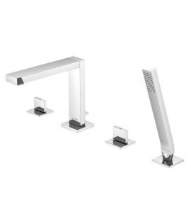 STEINBERG SERIA 160 Bateria wannowo-prysznicowa 4-otworowa Chrom 160.2400 / 1602400