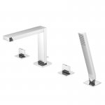 STEINBERG SERIA 160 Bateria wannowo-prysznicowa 4-otworowa Chrom 160.2400 / 1602400
