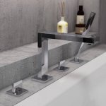 STEINBERG SERIA 160 Bateria wannowo-prysznicowa 4-otworowa Chrom 160.2400 / 1602400